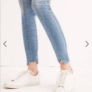 Madewell Seamed Step-Hem, 9” HighRise Skinny Jean